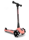 Scoot and Ride - Highwaykick 3 Ice cream- Løbehjul med LED-lys, Peach