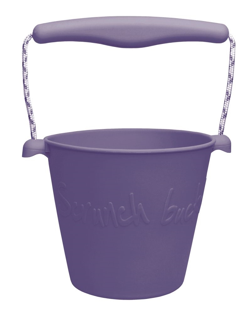 Funkit Scrunch-Bucket - Foldbar spand - Mørk Lilla