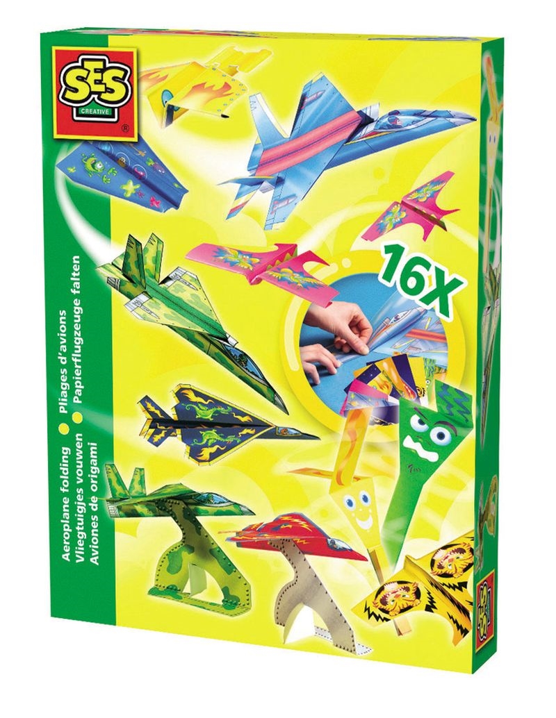 SES Creative - Origami - Flyvemaskiner