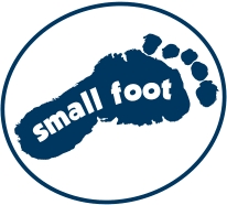 small foot - Forklæde med haveredskaber 