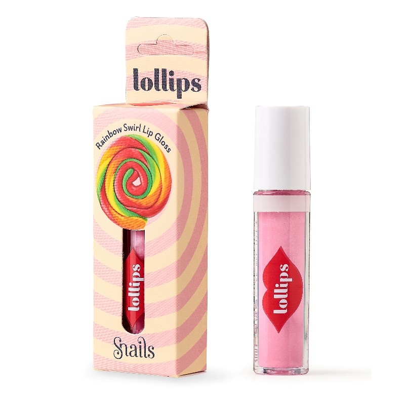 Snails Lollips Lip gloss til børn, Rainbow