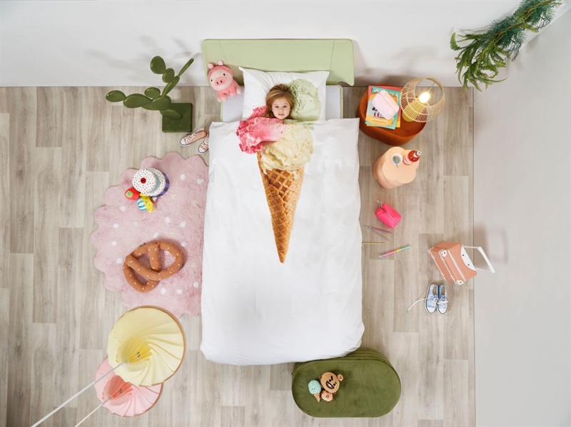 SNURK - Sengetøj 140 x 200 cm - Ice Cream