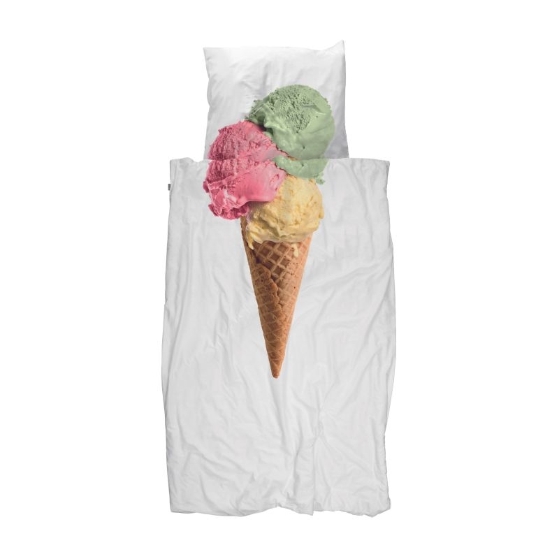 SNURK - Sengetøj 140 x 200 cm - Ice Cream