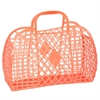 Sun Jellies - Retro Taske - Large, Neon Orange