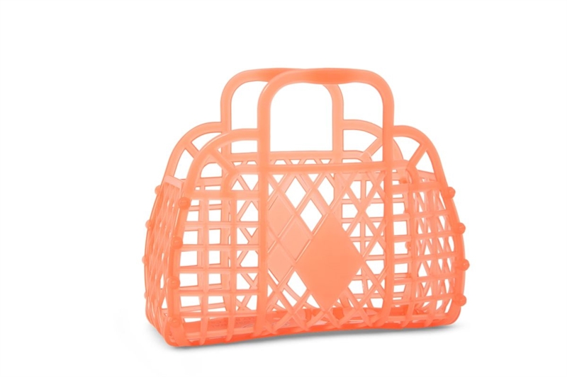 Sun Jellies - Retro Taske - Mini, Neon Orange