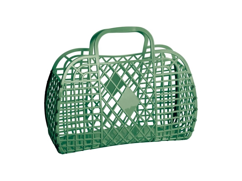 Sun Jellies - Retro Taske - Small, Olive