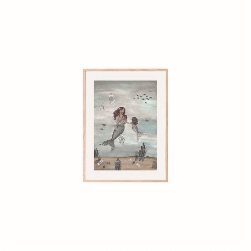 That´s Mine Poster - Mermaid Fairytale, 30 x 40 cm