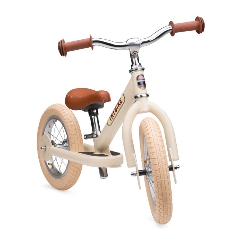 Trybike Løbecykel 2 hjul - Vintage Creme