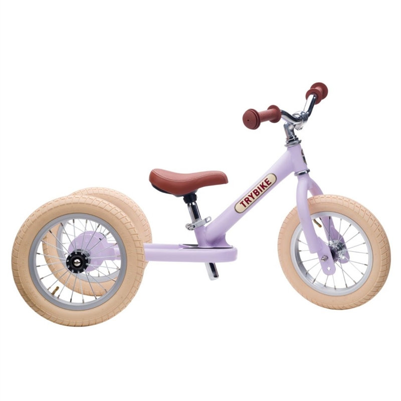 Trybike Løbecykel 3 hjul - Vintage Lilla