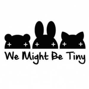 We Might Be Tiny - Bestiksæt, Støvet grøn / mint