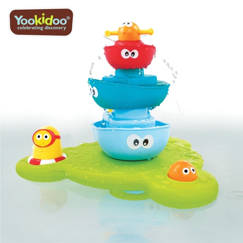 Yookidoo - Stack ´N´ spray fountain - Aktivitets badelegetøj